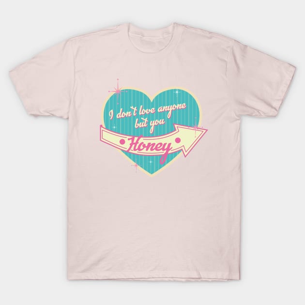 The FAB 50's Love T-Shirt by HoneyLiss